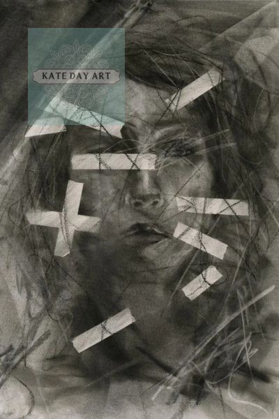 Fractured Silence – Limited Edition Fine Art Print (A4)