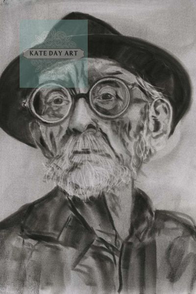 The Curious Stranger – Limited Edition Fine Art Print (A4)